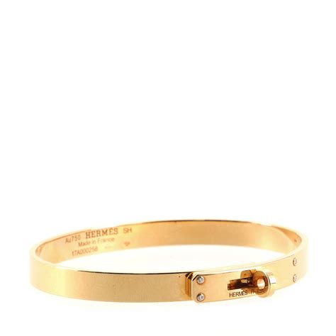 bracelet rose hermes|Hermes kelly bracelet yellow gold.